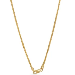 24-Inch Wheat Chain, 14K Yellow Gold