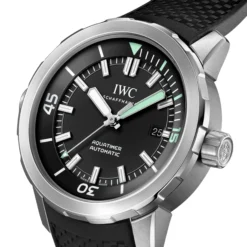 IWC Aquatimer Automatic Black Dial Watch, 42mm