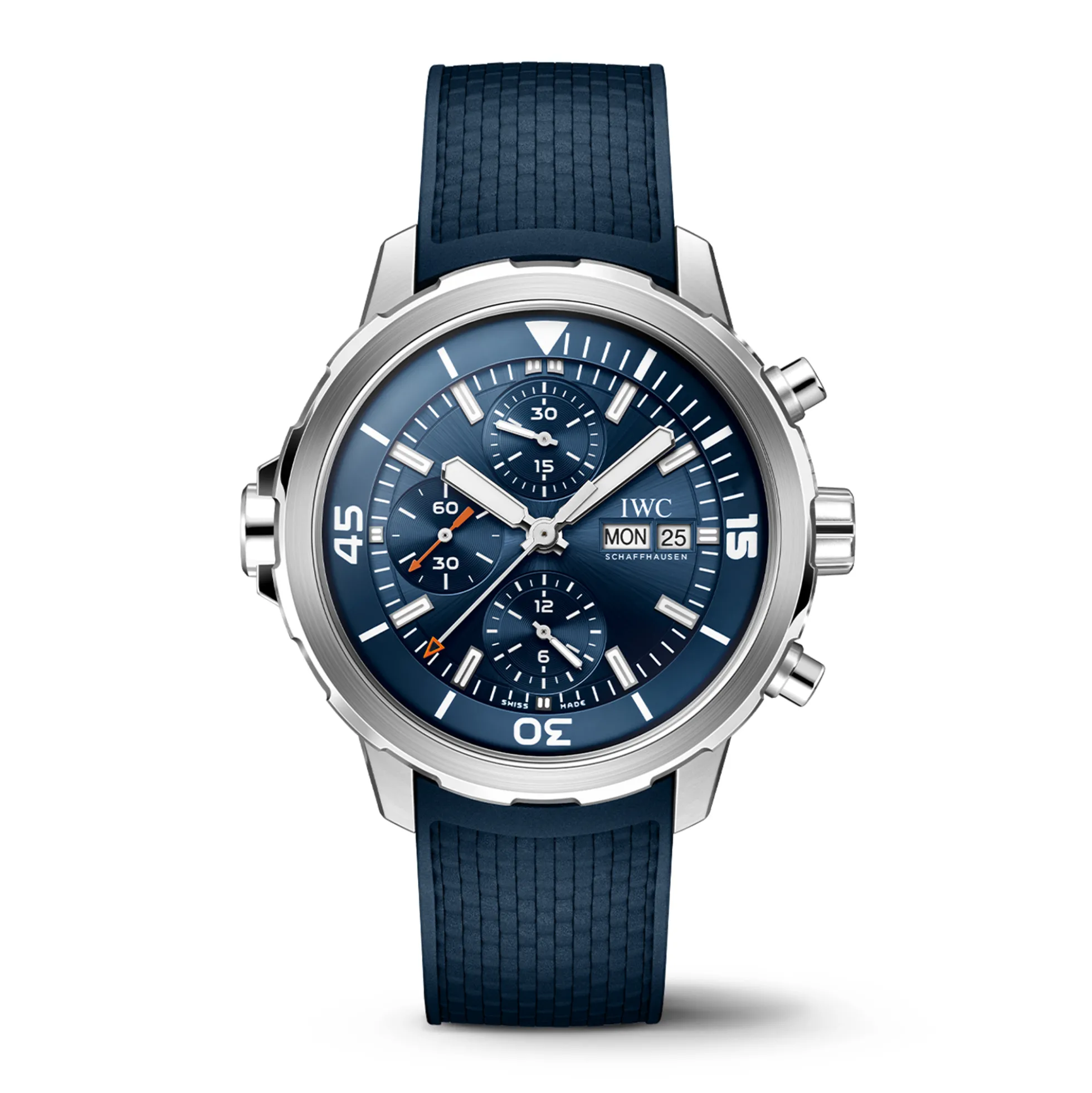 IWC Aquatimer Chronograph Blue Dial Watch, 44mm
