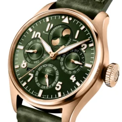 IWC Big Pilot's Perpetual Calendar ProSet Green Dial Watch, 42mm