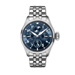 IWC Big Pilot's Watch Perpetual Calendar ProSet Le Petit Prince Blue Dial Watch, 42mm