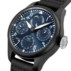 IWC Big Pilot’s Watch Perpetual Calendar Edition “Rodeo Drive” Blue Dial Watch, 46.5mm