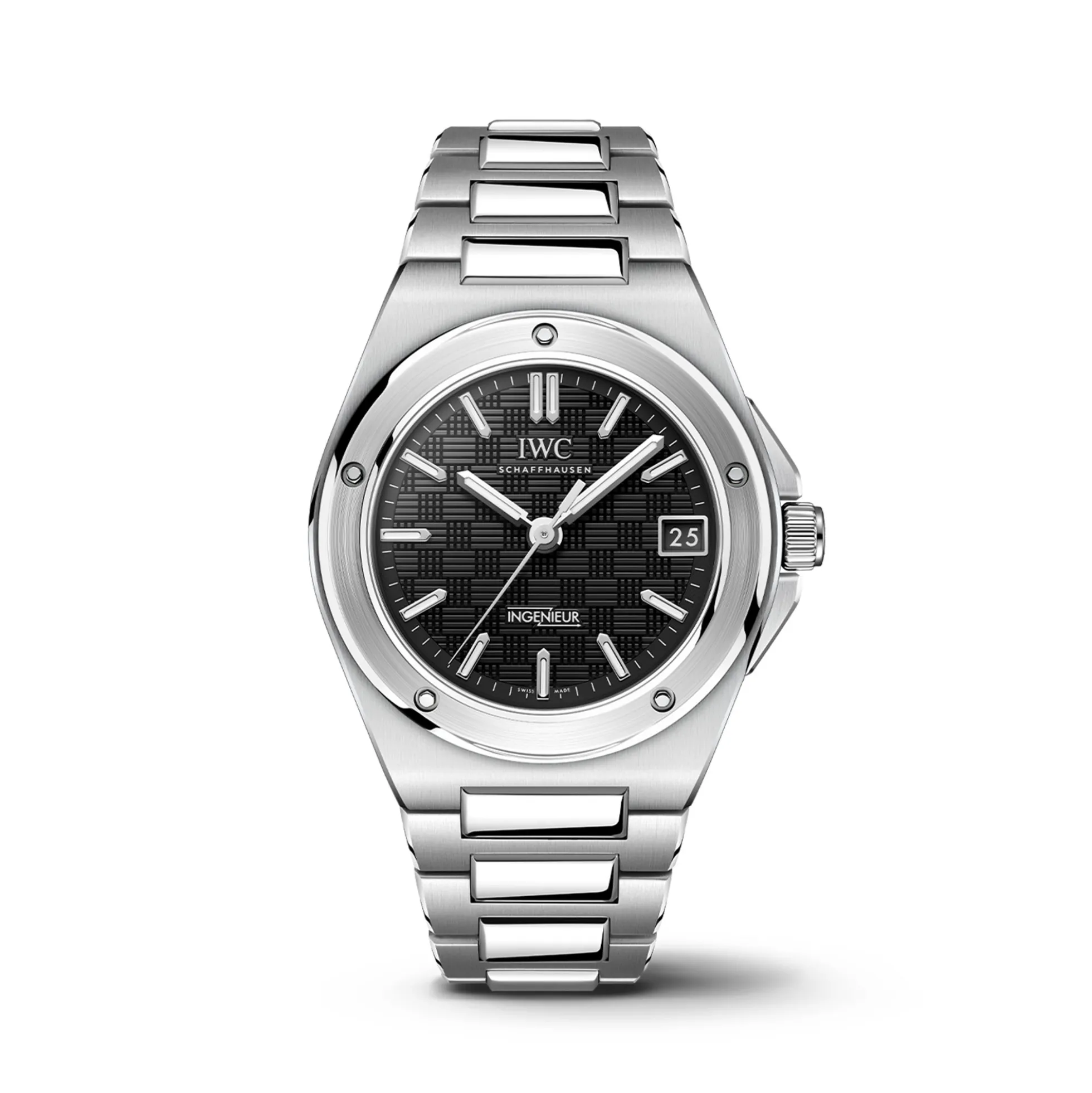 IWC Ingenieur Automatic 35 Black Dial Watch, 35.1mm