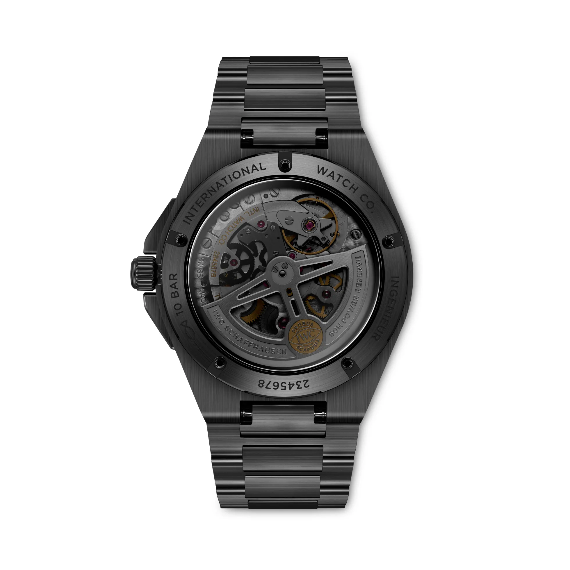 IWC Ingenieur Automatic Black Dial Watch, 42mm