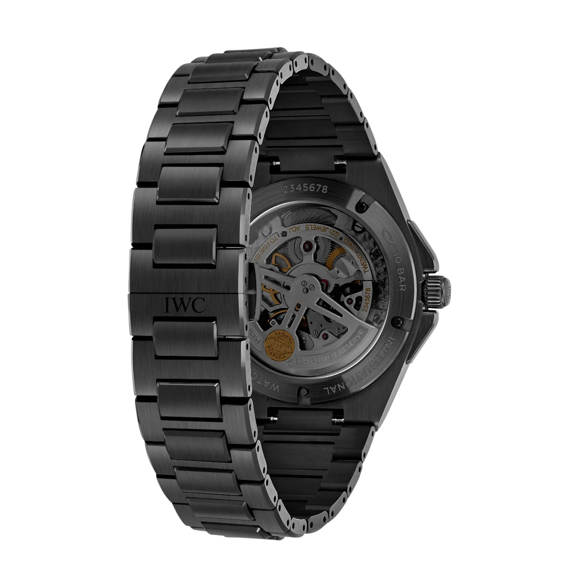 IWC Ingenieur Automatic Black Dial Watch, 42mm