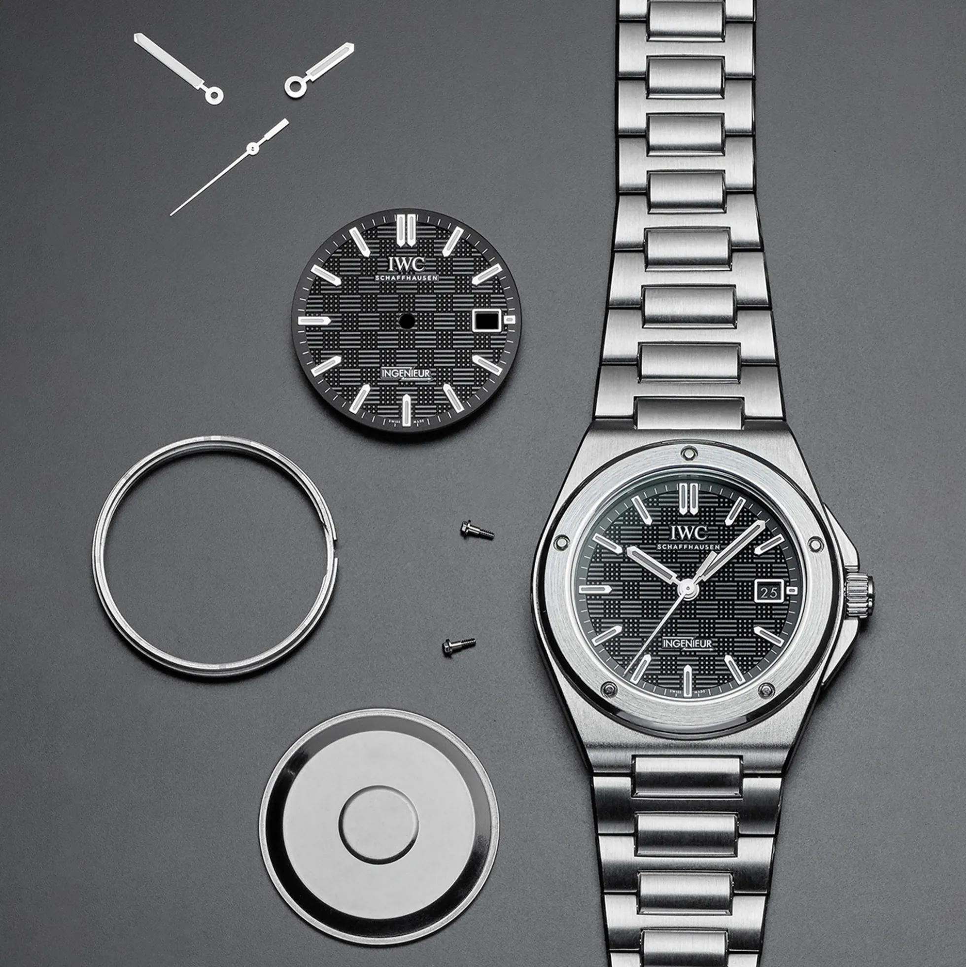 IWC Ingenieur Automatic 40 Black Dial Watch, 40mm