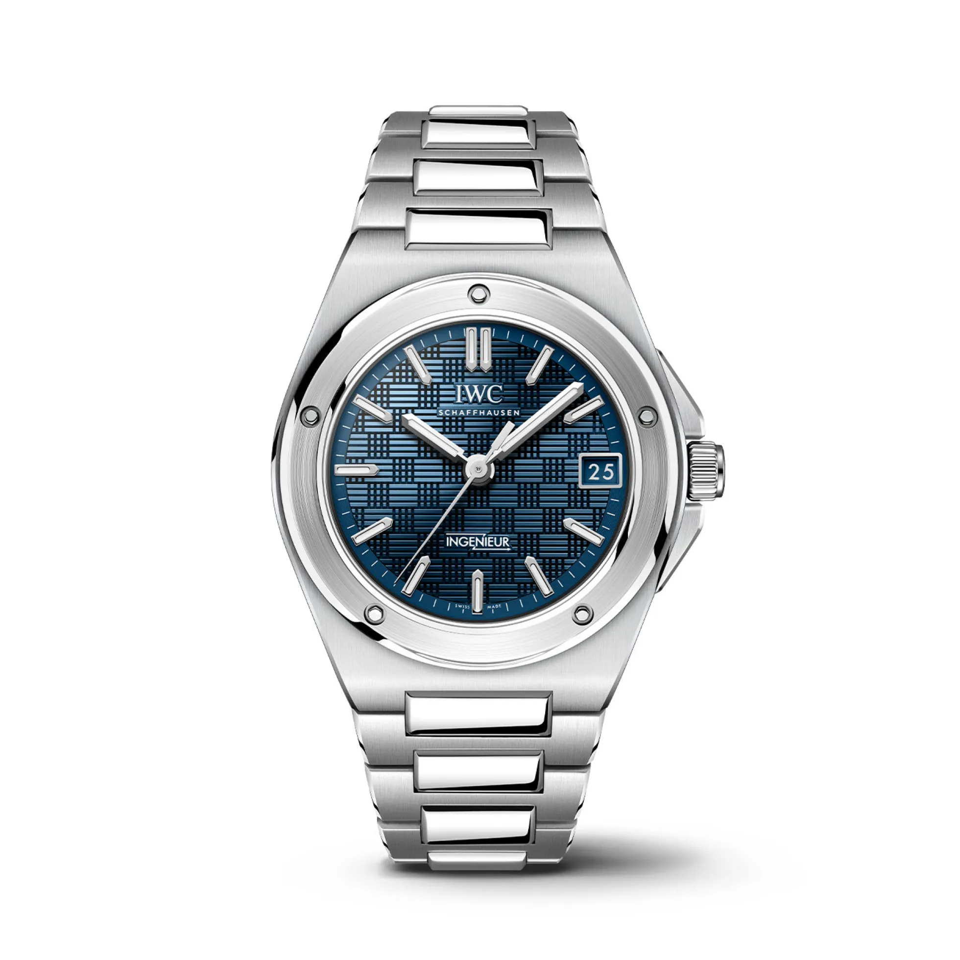 IWC Ingenieur Automatic Blue Dial Watch, 35.1mm