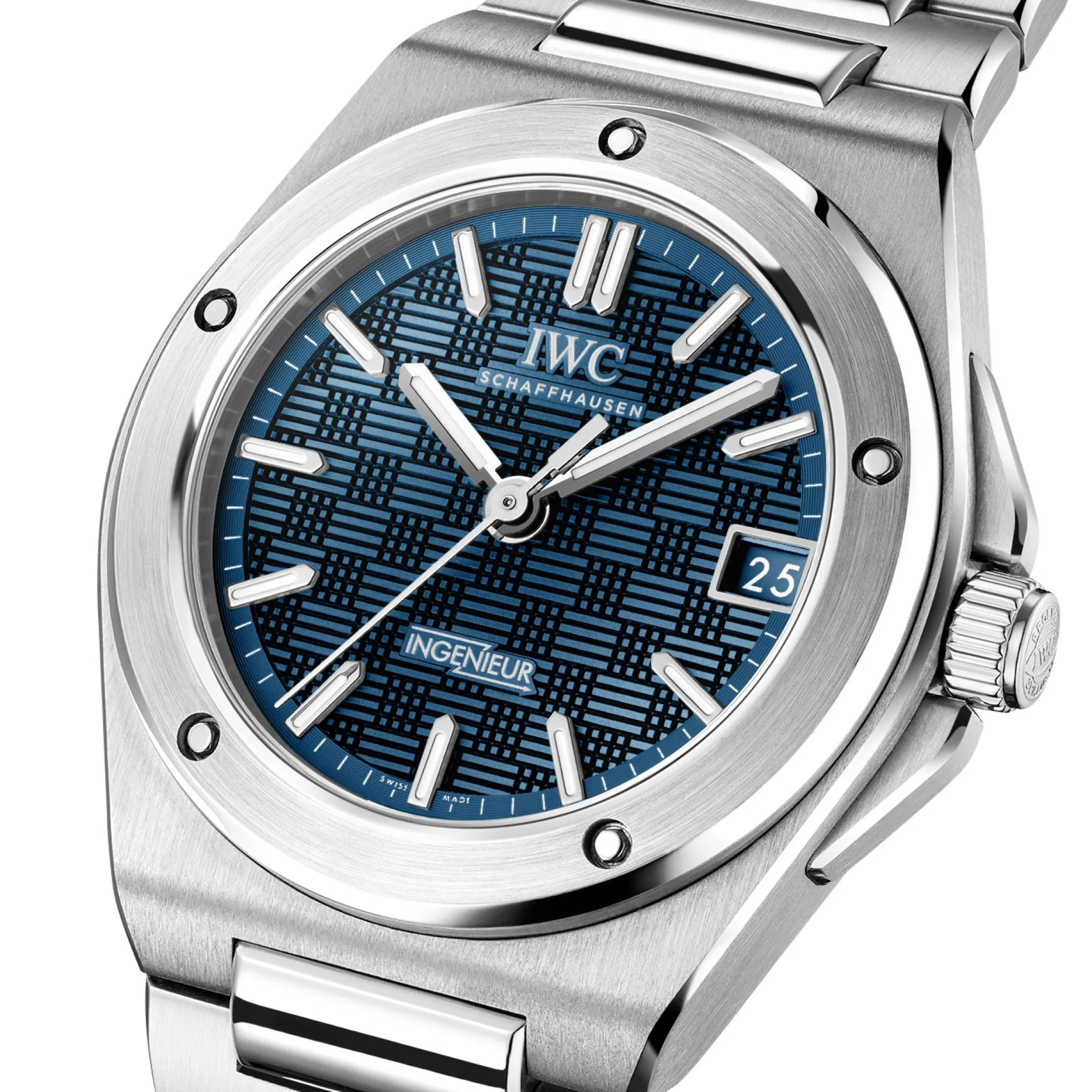 IWC Ingenieur Automatic Blue Dial Watch, 35.1mm