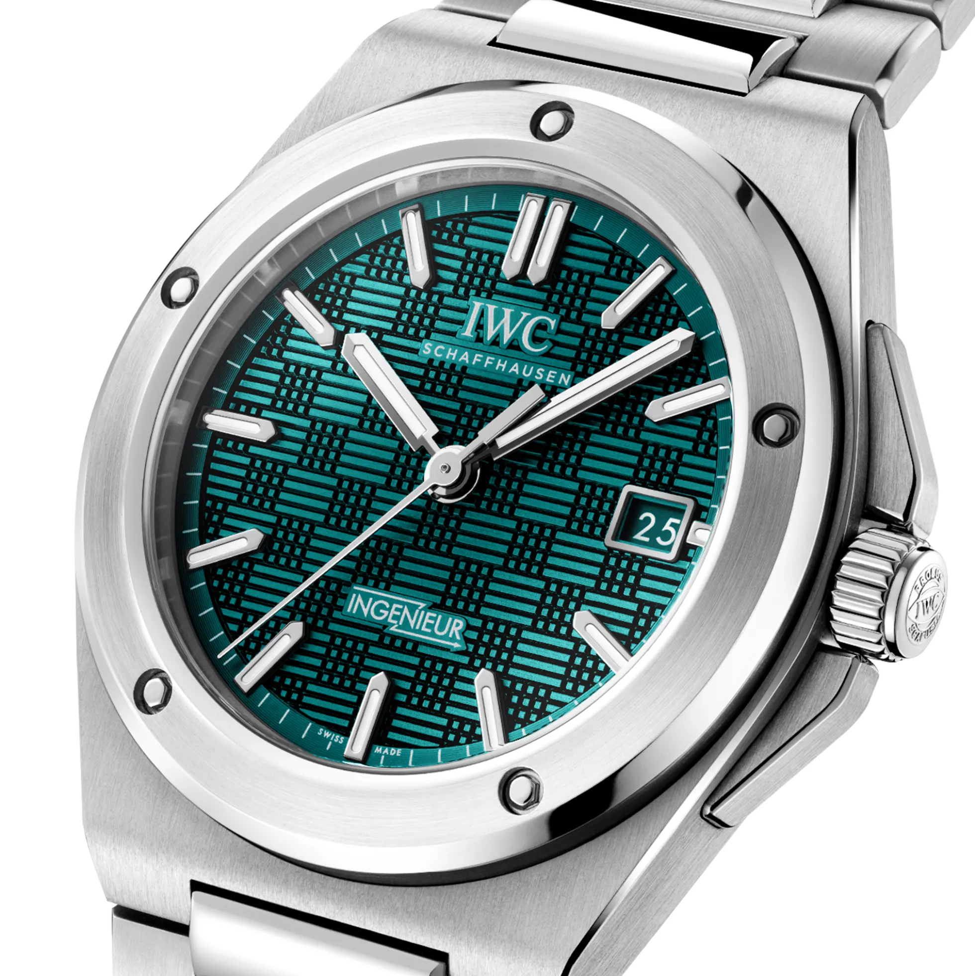 IWC Ingenieur Automatic 40 Green Dial Watch, 40mm