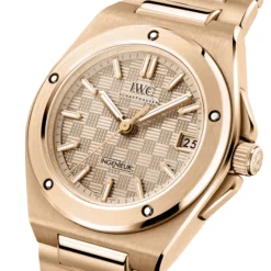 IWC Ingenieur Automatic 35 Rose Gold Dial Watch, 35mm