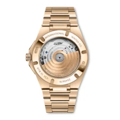 IWC Ingenieur Automatic 35 Rose Gold Dial Watch, 35mm