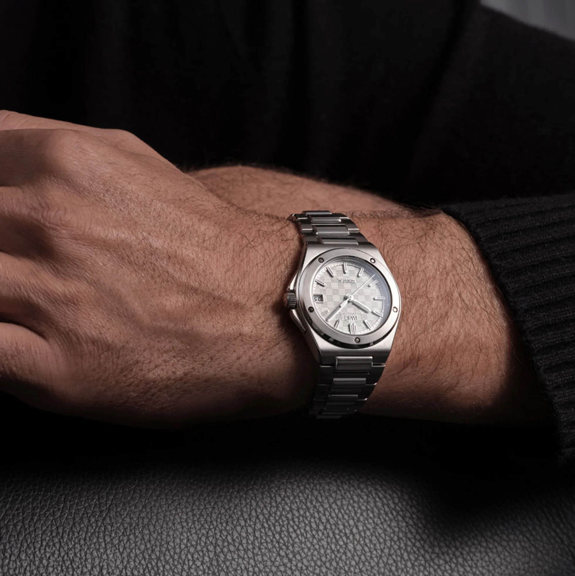 IWC Ingenieur Automatic 35 Silver Dial Watch, 35.1mm