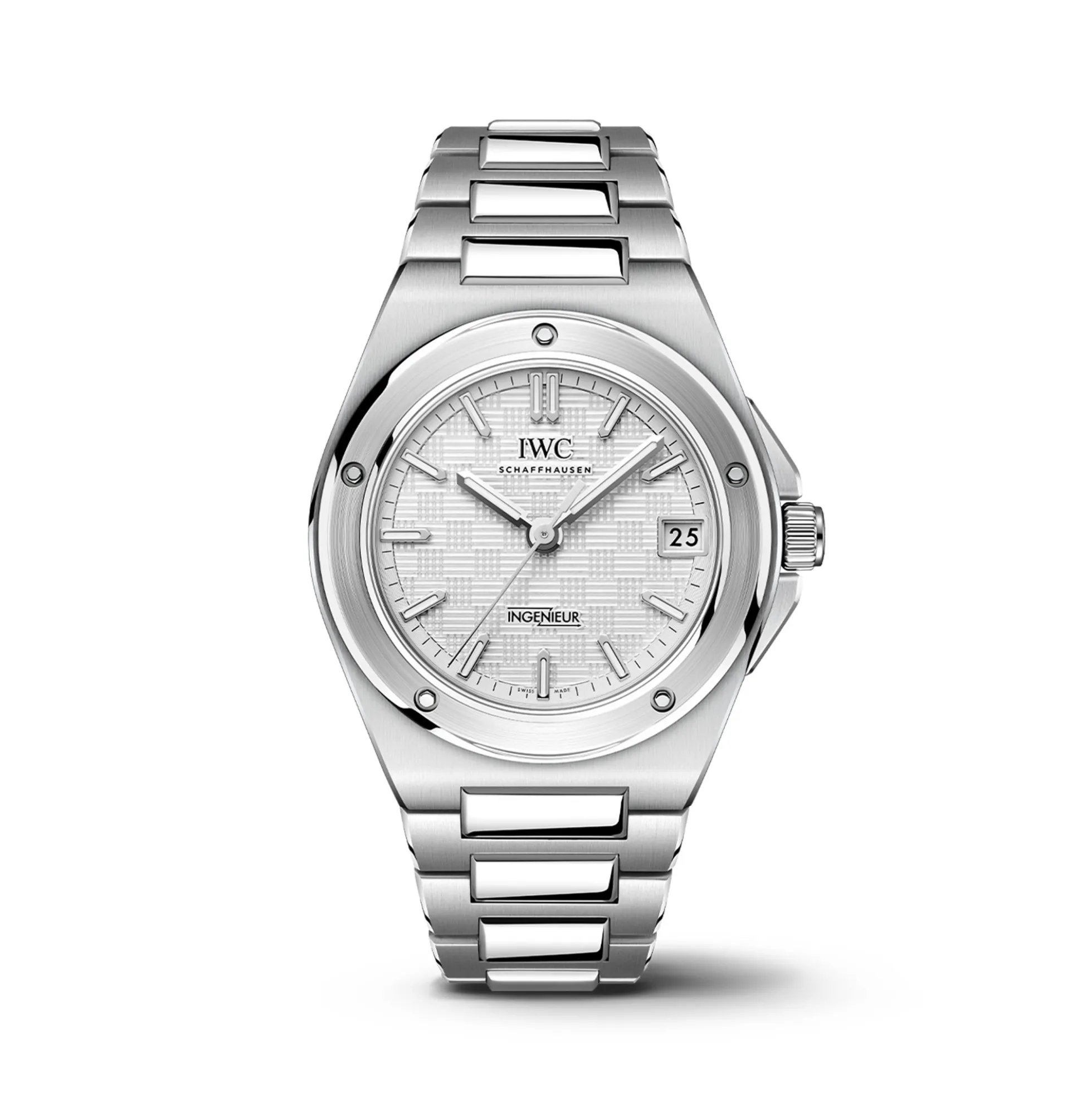 IWC Ingenieur Automatic 35 Silver Dial Watch, 35.1mm