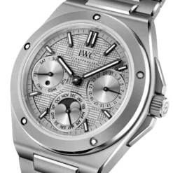 IWC Ingenieur Perpetual Calendar Gray Dial Watch, 41.6mm