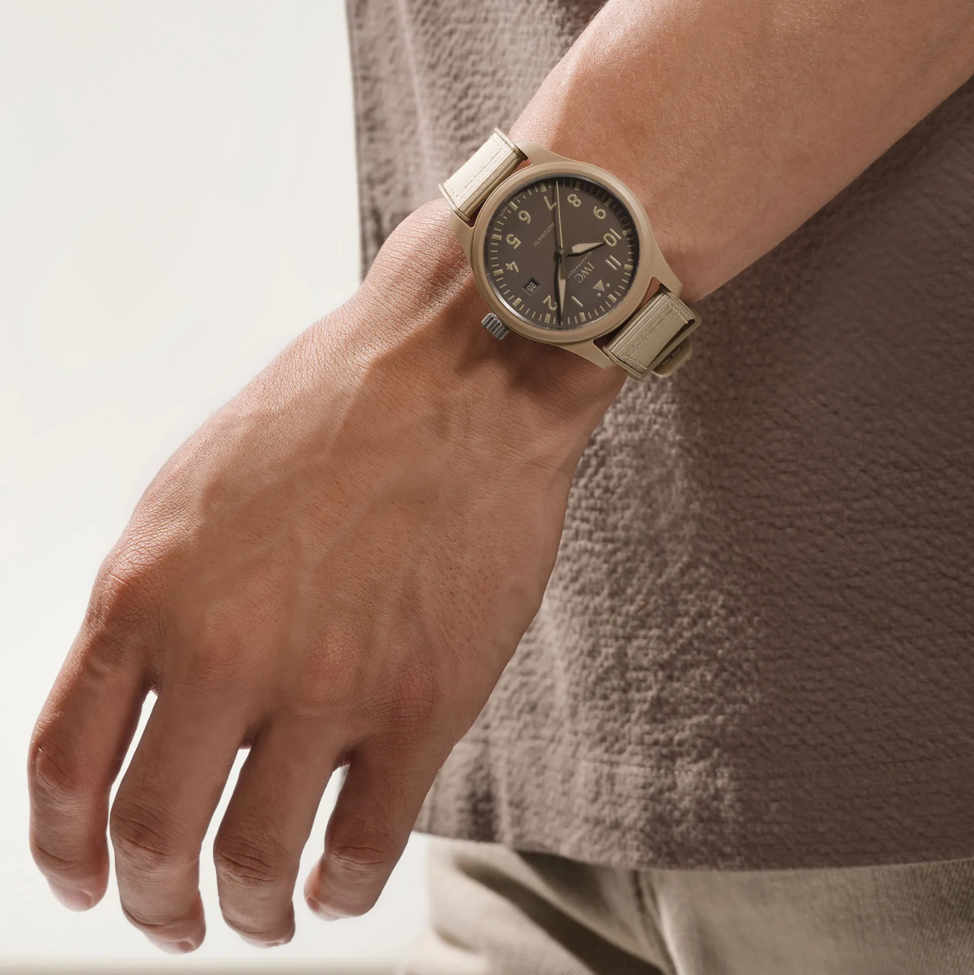IWC Pilot's Watch Automatic 41 TOP GUN Mojave Desert Brown Dial Watch, 41mm