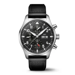 IWC Pilot's Watch Chronograph Black Dial Watch, 43mm