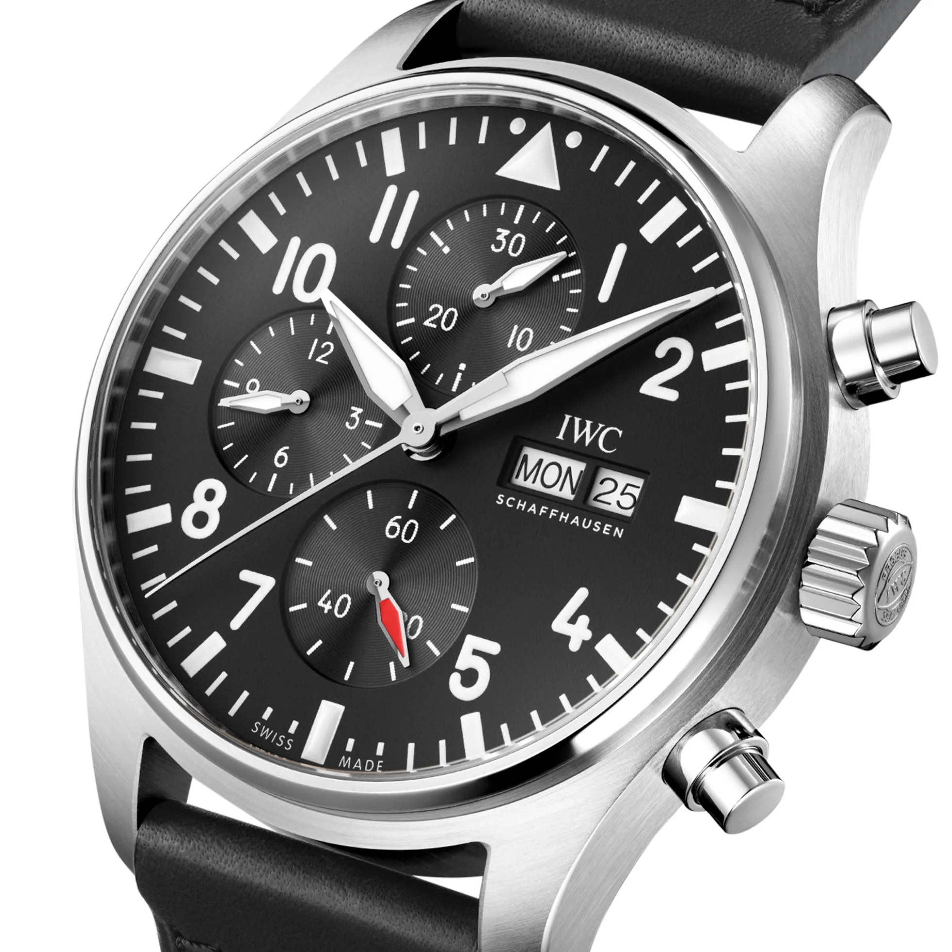 IWC Pilot's Watch Chronograph Black Dial Watch, 43mm