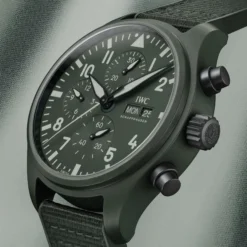 IWC Pilot’s Watch Chronograph TOP GUN Edition “Woodland” Green Dial Watch, 44.5mm