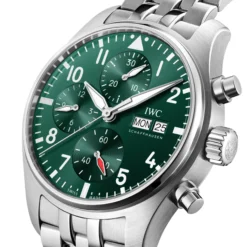 IWC Pilot’s Watch Chronograph Green Dial Watch, 41mm