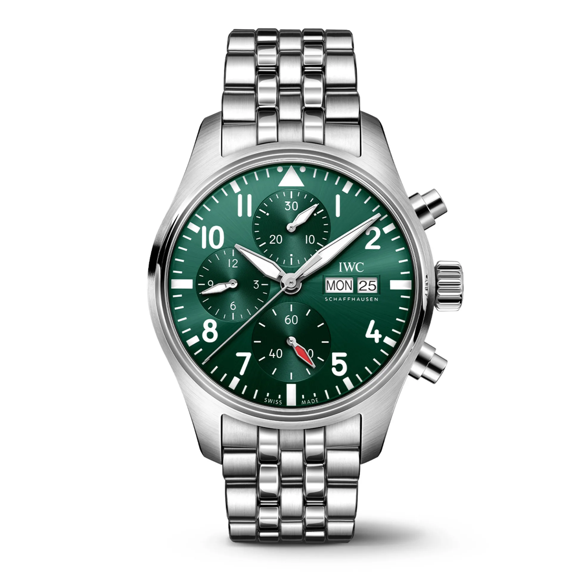 IWC Pilot’s Watch Chronograph Green Dial Watch, 41mm