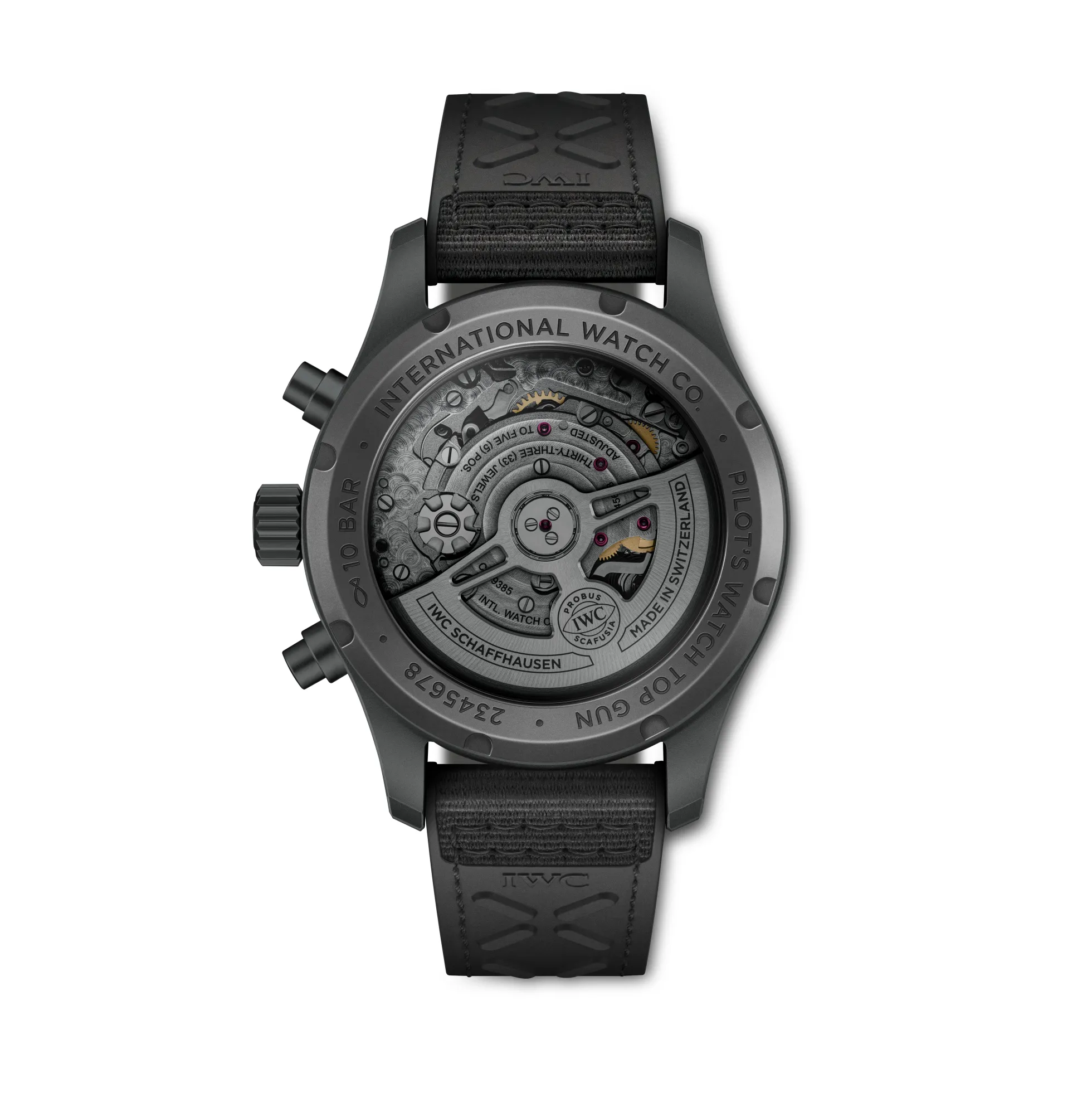 IWC Pilot’s Watch Chronograph 41 TOP GUN Ceratanium® Black Dial Watch, 41mm