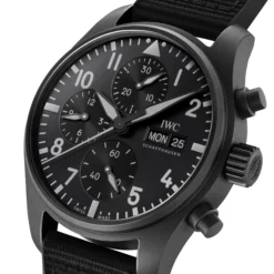 IWC Pilot’s Watch Chronograph 41 TOP GUN Ceratanium® Black Dial Watch, 41mm