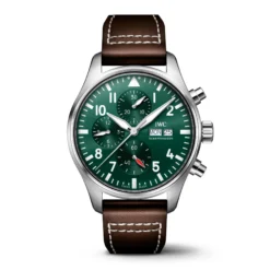IWC Pilot's Watch Chronograph Green Dial Watch, 43mm