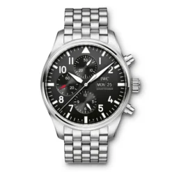 IWC Pilot’s Watch Chronograph Black Dial Watch, 43mm