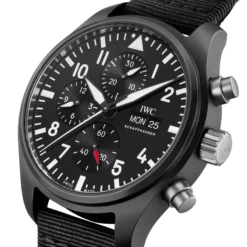 IWC Pilot’s Watch Chronograph TOP GUN Black Dial Watch, 44.5mm