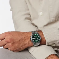 IWC Pilot's Watch Chronograph Green Dial Watch, 43mm