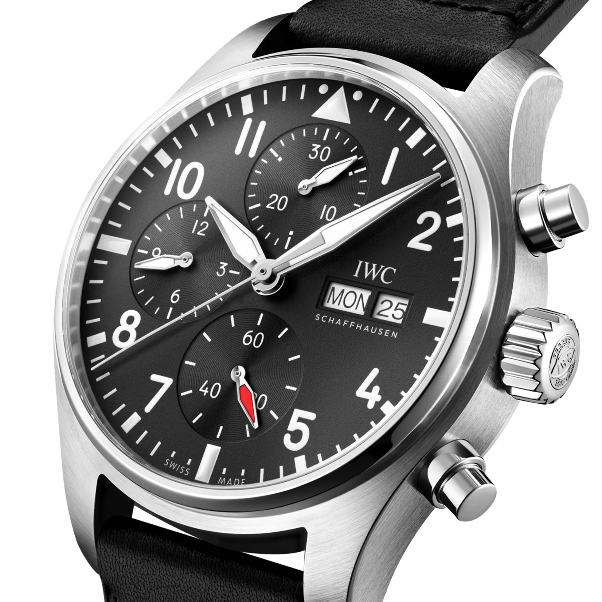 IWC Pilot’s Watch Chronograph Black Dial Watch, 41mm
