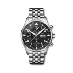 IWC Pilot’s Watch Chronograph Black Dial Watch, 43mm