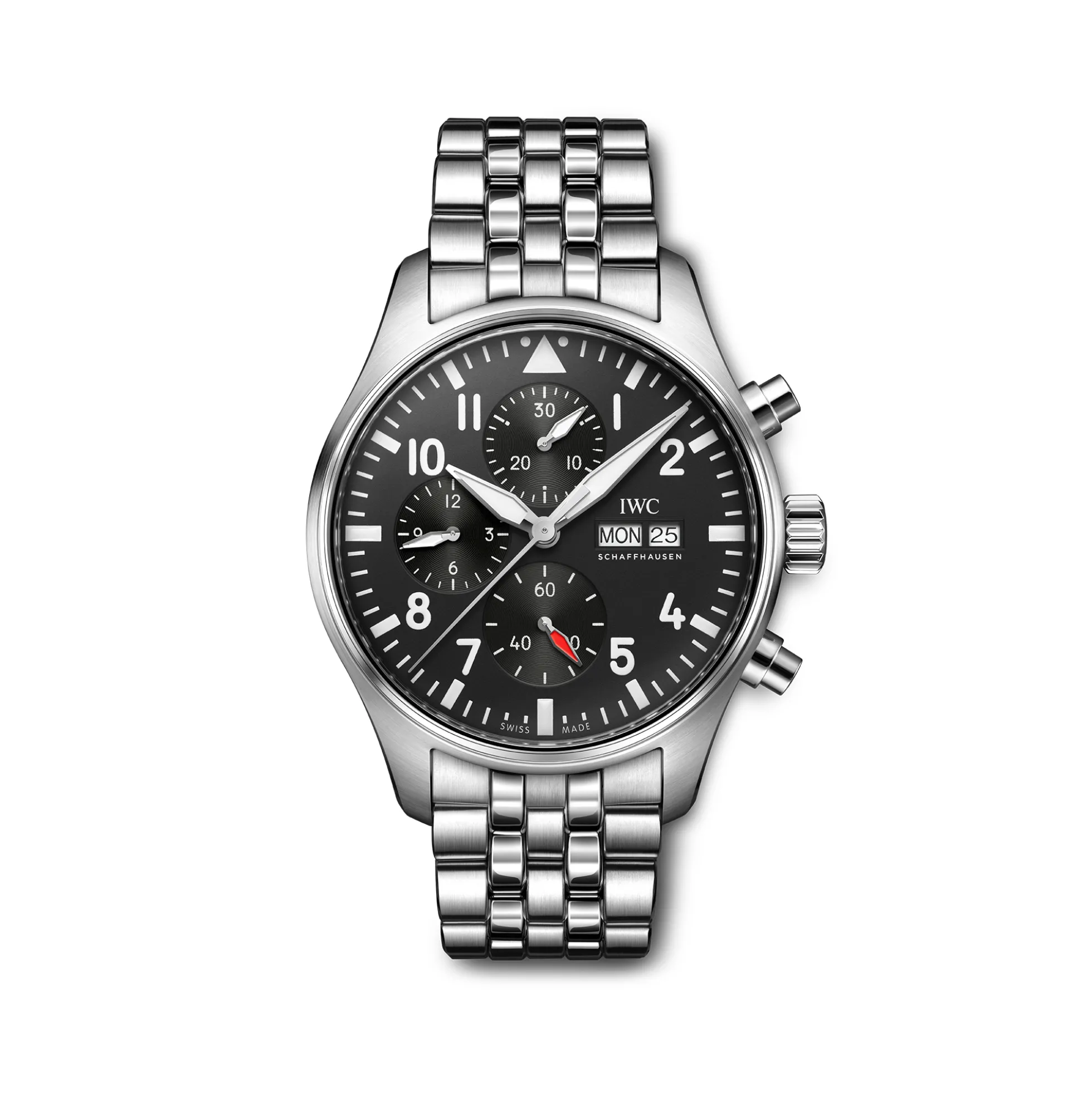 IWC Pilot’s Watch Chronograph Black Dial Watch, 43mm