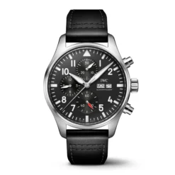 IWC Pilot's Watch Chronograph Black Dial Watch, 43mm