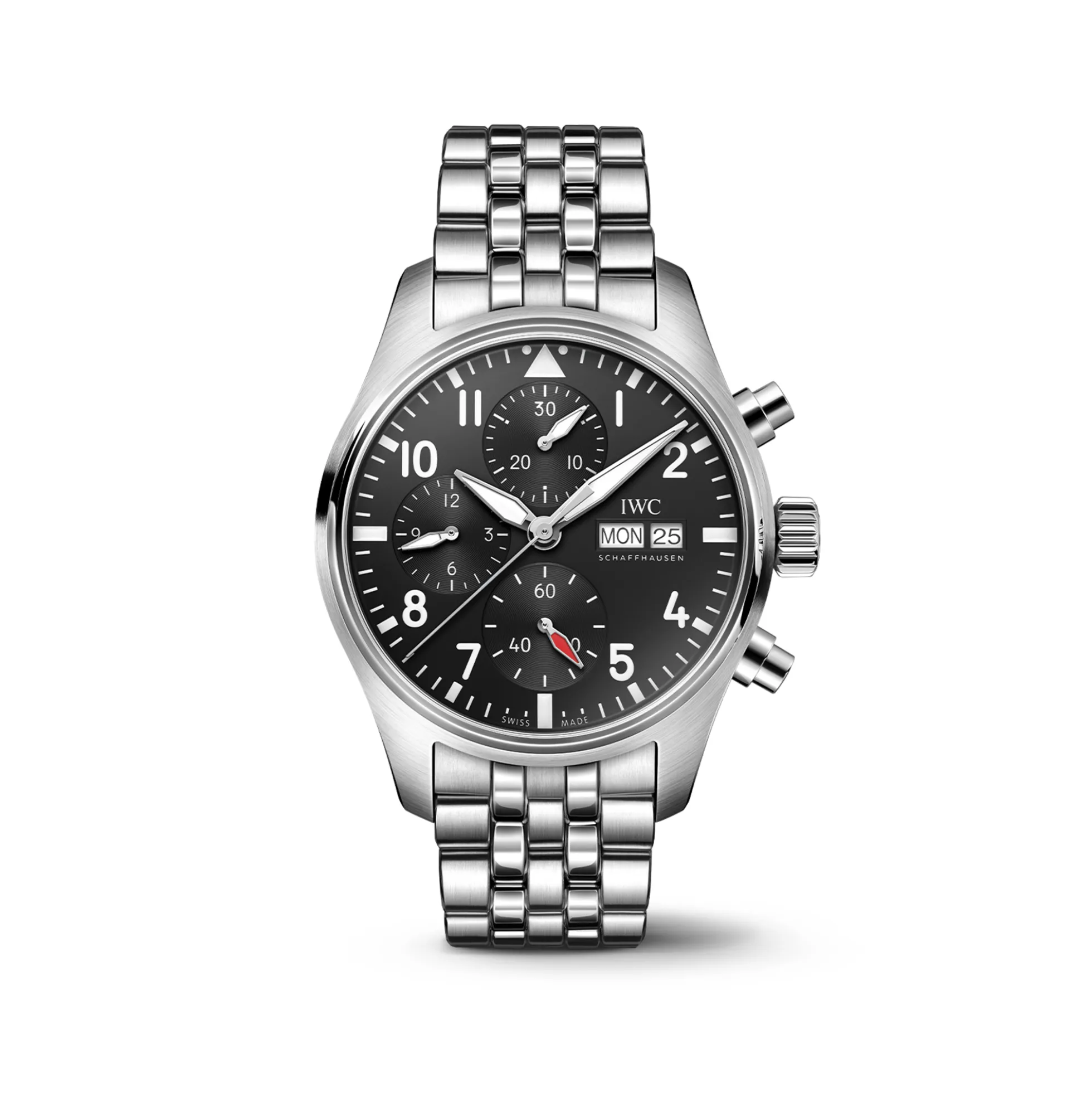 IWC Pilot’s Watch Chronograph Black Dial Watch, 41mm