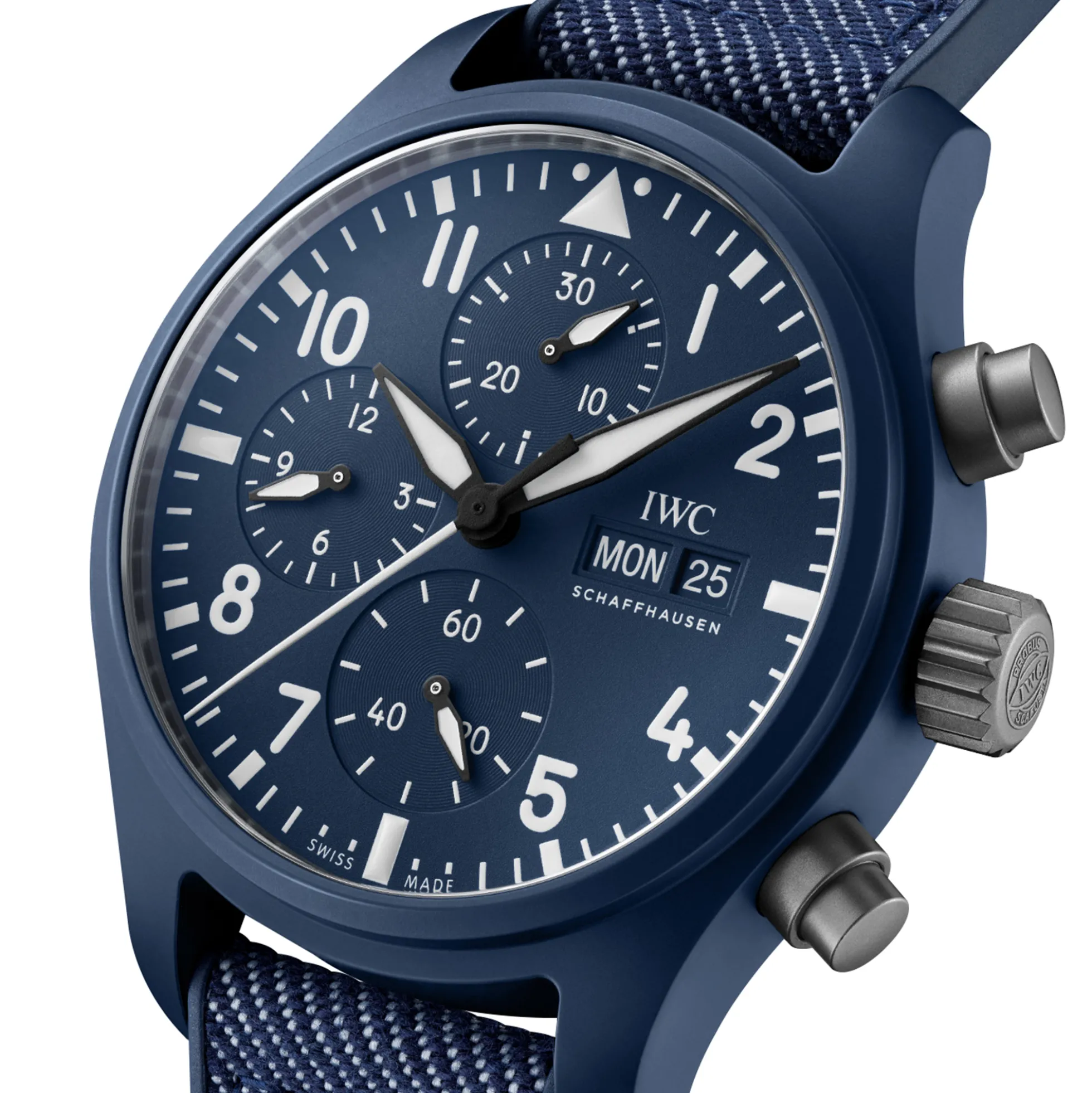 IWC Pilot's Watch Chronograph 41 TOP GUN Oceana Blue Dial Watch, 41.9mm