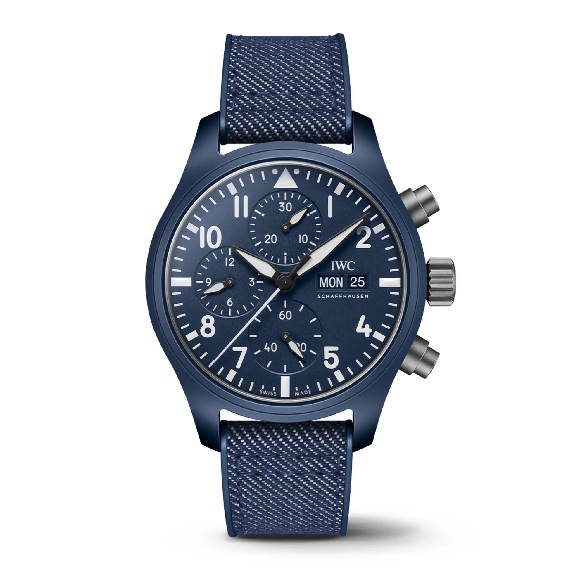 IWC Pilot's Watch Chronograph 41 TOP GUN Oceana Blue Dial Watch, 41.9mm
