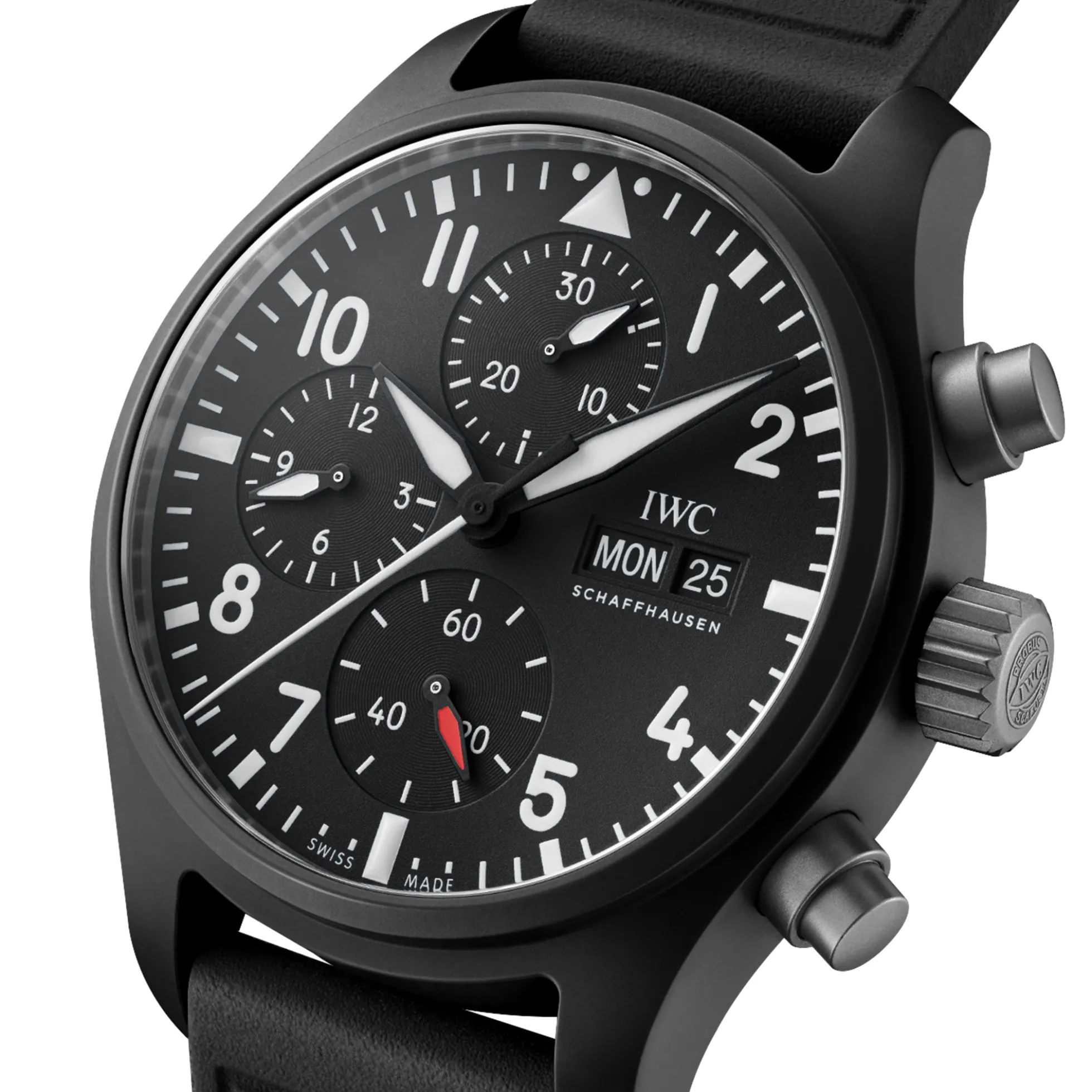 IWC Pilot’s Watch Chronograph TOP GUN Black Dial Watch, 41.9mm