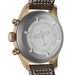 IWC Pilot's Watch Green Dial Bronze Chronograph Spitfire, 41mm