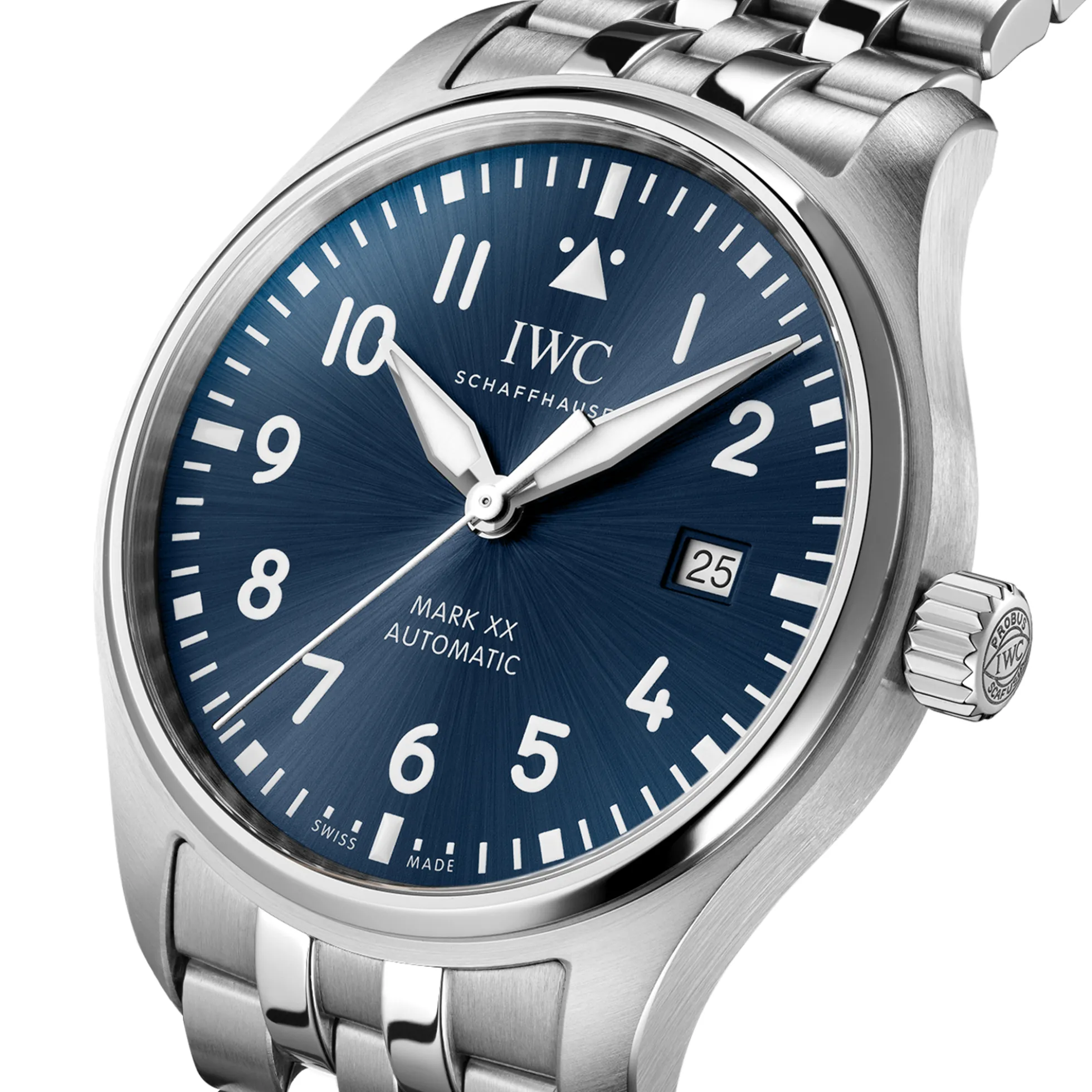 IWC Pilot's Watch Mark XX Blue Dial Watch, 40mm