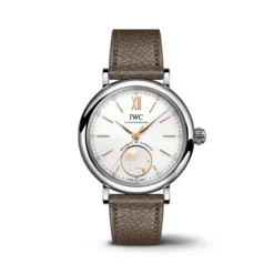 IWC Portofino Automatic Day & Night 34 Silver Dial Watch, 34mm