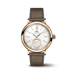 IWC Portofino Automatic Day & Night 34 Silver Dial Watch, 34mm