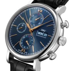 IWC Portofino Chronograph Blue Dial Watch, 42mm