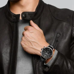 IWC Portofino Chronograph Black Dial Watch, 42mm