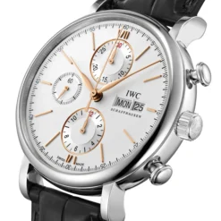 IWC Portofino Chronograph Silver Dial Watch, 42mm