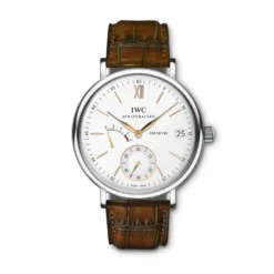 IWC Portofino Hand-Wound Eight Days White Dial Watch, 45mm