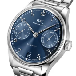 IWC Portugieser Automatic Blue Dial Watch, 42.4mm