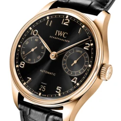 IWC Portugieser Automatic 42 Black Dial Watch, 42.4mm
