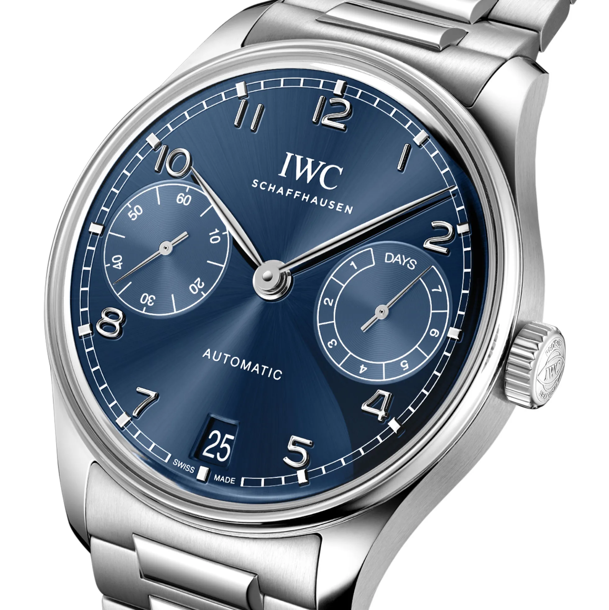 IWC Portugieser Automatic 42 Blue Dial Watch, 42 mm