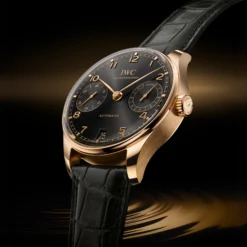 IWC Portugieser Automatic 42 Black Dial Watch, 42.4mm